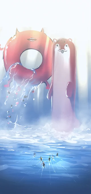 海の日っぽい絵がないっぽい