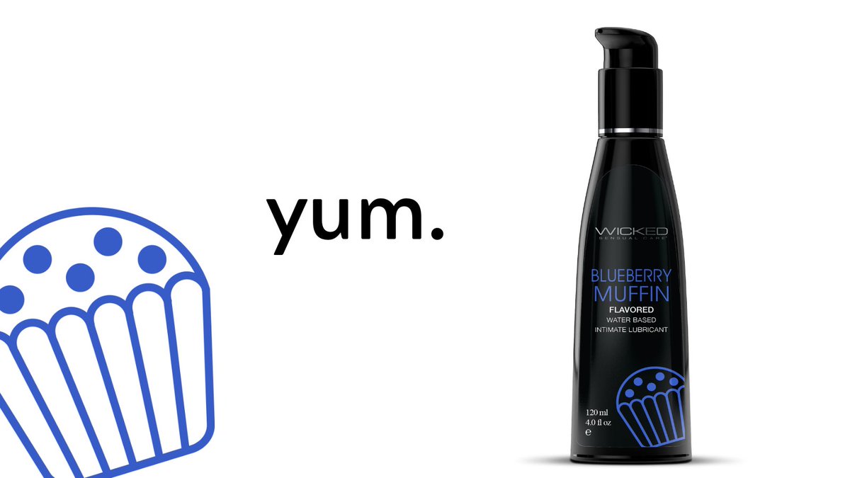 Yum! Our Blueberry Muffin lube is as delicious as it sounds. Sweetened with stevia and safe for internal use, pleasure just got tastier!
Ready to indulge?

wickedsensualcare.com/product/aqua-b… #WickedSensualCare