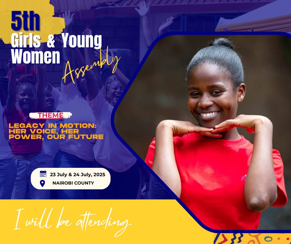 Starcy Akinyi (@akinyistar83449) on Twitter photo "I will be attending the 5th Girls & Young Women Assembly! 💜 Together, we’re building a legacy — one voice, one step, one dream at a time. The future is female and we have to celebrate her today for tomorrows sake. #PolycomSpeaks
#GYWAssembly2025
<a href="/polycomdev/">Polycom Girls 💛💙💖</a> "I will be attending the 5th Girls & Young Women Assembly! 💜 Together, we’re building a legacy — one voice, one step, one dream at a time. The future is female and we have to celebrate her today for tomorrows sake. #PolycomSpeaks
#GYWAssembly2025
<a href="/polycomdev/">Polycom Girls 💛💙💖</a>