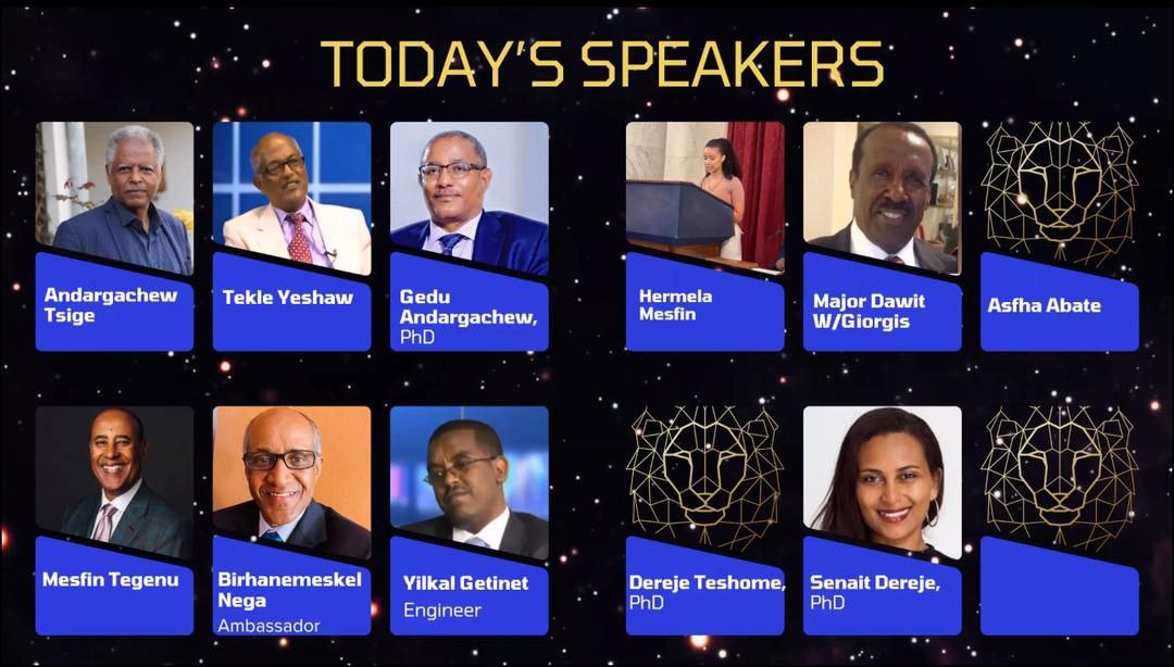 In Zoom discussion zat was held on July 19, I was invited as a guest speaker, but I didn't take part since  there were some individuals who shouldn't be there.
 
But to make my stand clear, I support the coming together of all dispora cleavages.  We have to work together.