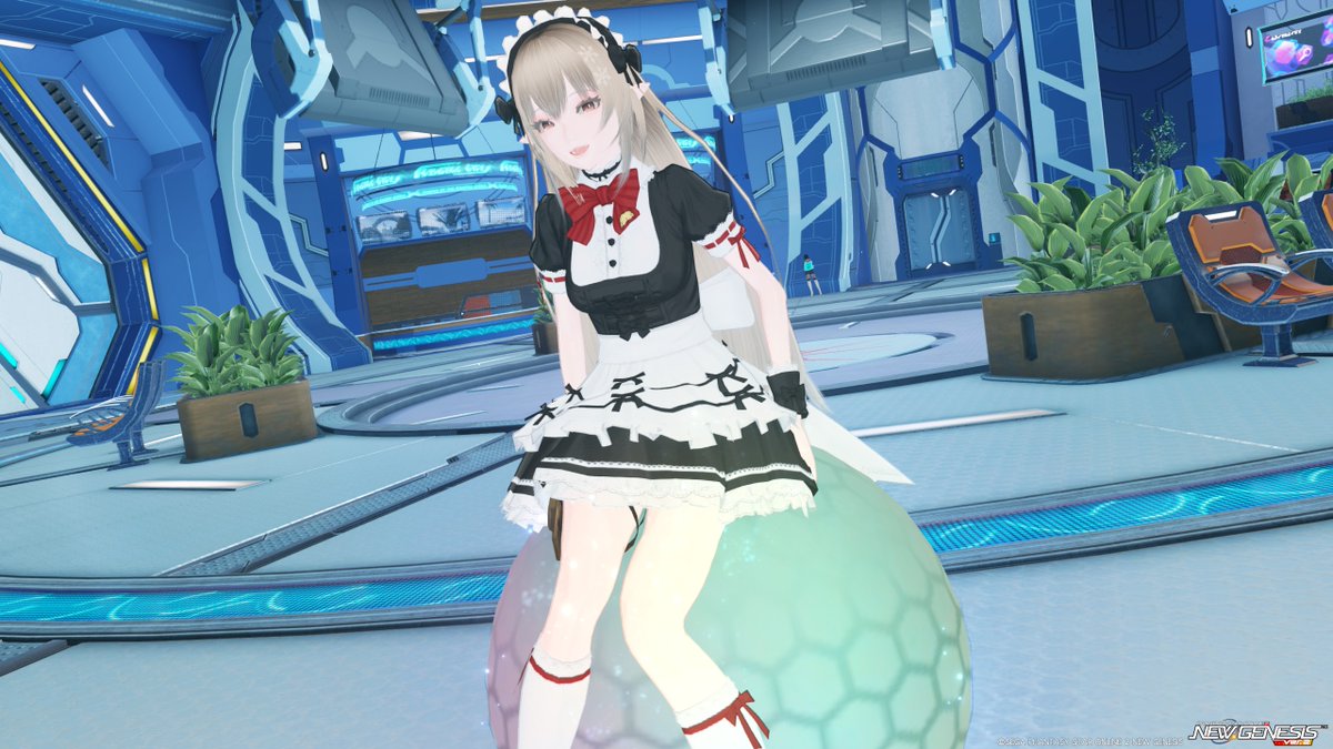 Emerald0303's tweet photo. ふとやりたくなってPSO2開いたけど前よりキャラクリの幅広がっててびっくり！
NGSで追加された顔で弄ってみた！ https://t.co/V97crSv2At