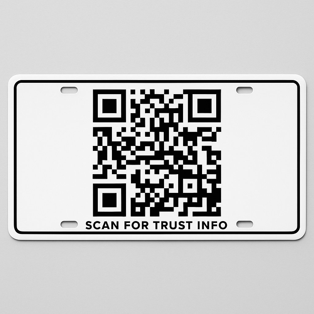 Exiting12DJail's tweet image. The QR Plate: A Living Flag of Divine Jurisdiction.
How to Stand, Travel, and Give Lawful Notice Without Saying a Word.
The system uses QR codes for everything, ingredients, allergens, and GMO status. The courts uphold these scans as valid constructive notice.
So, what happens…