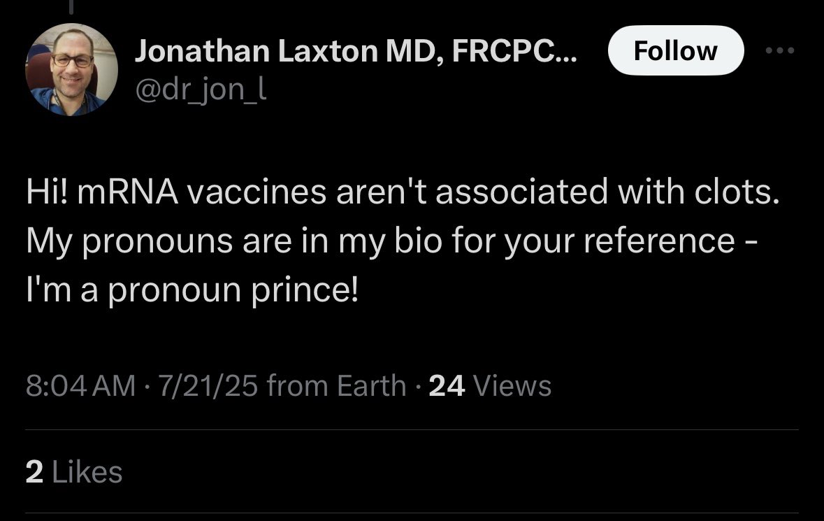 harryfisherEMTP's tweet image. Give an example of an MD that is giving dangerous misinformation. I’ll go first-