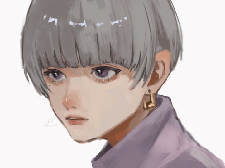 #三連休はフォロワーが増えるらしい

滑り込み🙏
厚塗りでお顔きゅるきゅるに描きたい人です❕❕