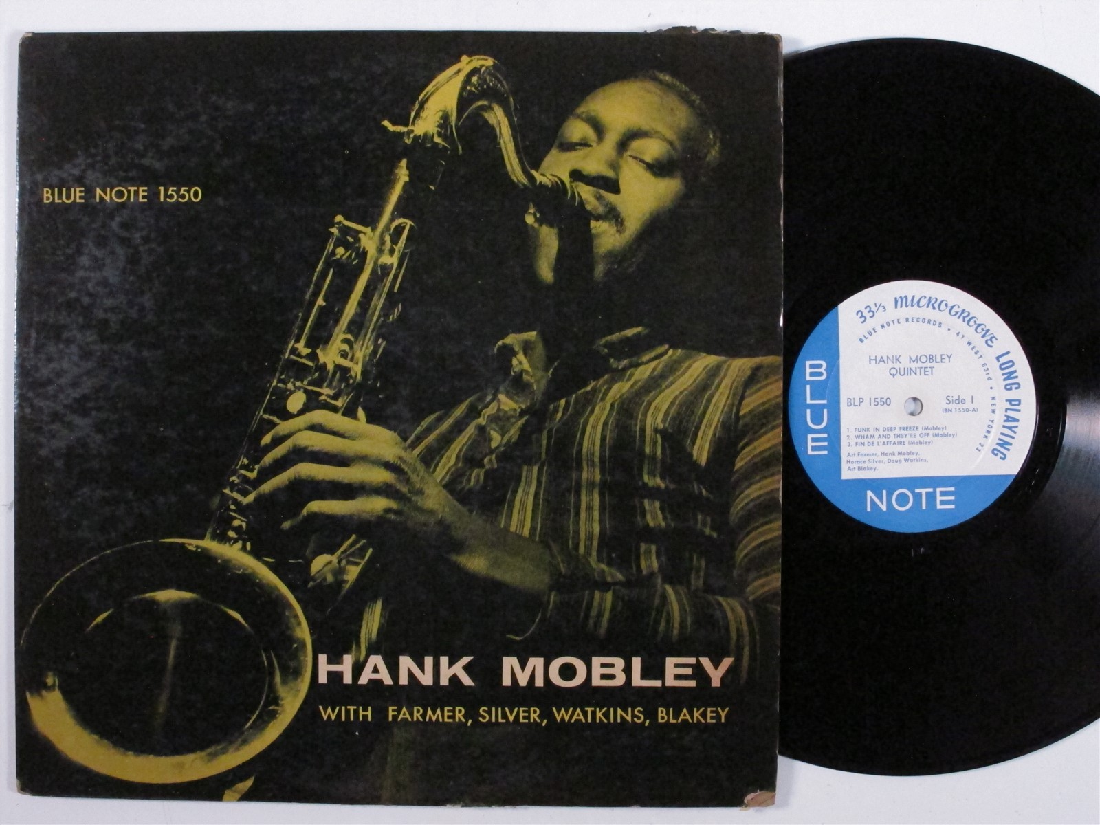 洋楽 Hank Mobley Quintet Blue Note 1550 Hank Mobley : Hank Mobley Quintet (Blue Note 1550) (LP