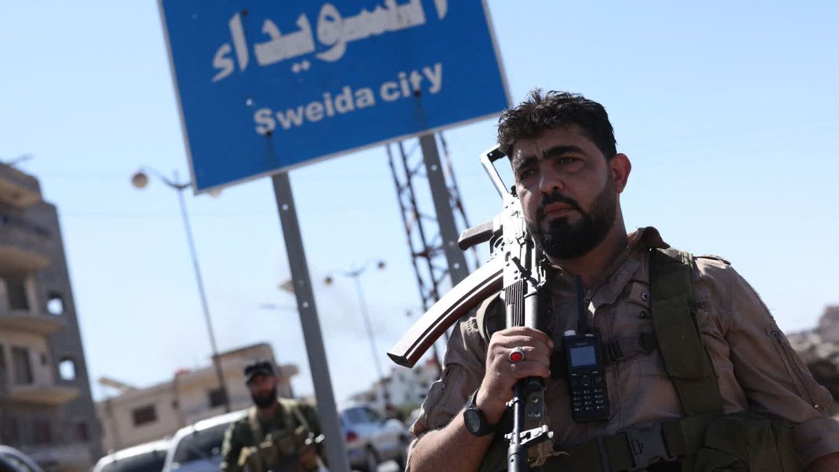 mosaicmag's tweet image. As some degree of calm reaches Suwayda, where fighting led to many dead and reports of atrocities against Druze citizens, @Mr_Andrew_Fox judges what the chaos says about the regime of Ahmed al-Sharaa, and @SpencerGuard judges what is says about Israel.
mosaicmagazine.com/picks/israel-z…