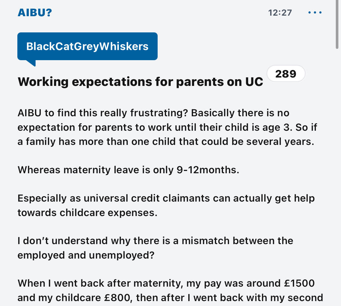 MumsnetTowers's tweet image. &apos;So I earnt next to nothing for 5 years before the eldest started school.&apos;

Read the thread: mumsnet.com/talk/am_i_bein…