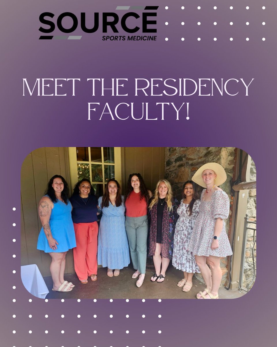 Let's meet our amazing residency faculty! Tune in this week for videos highlighting the people who make our program special!