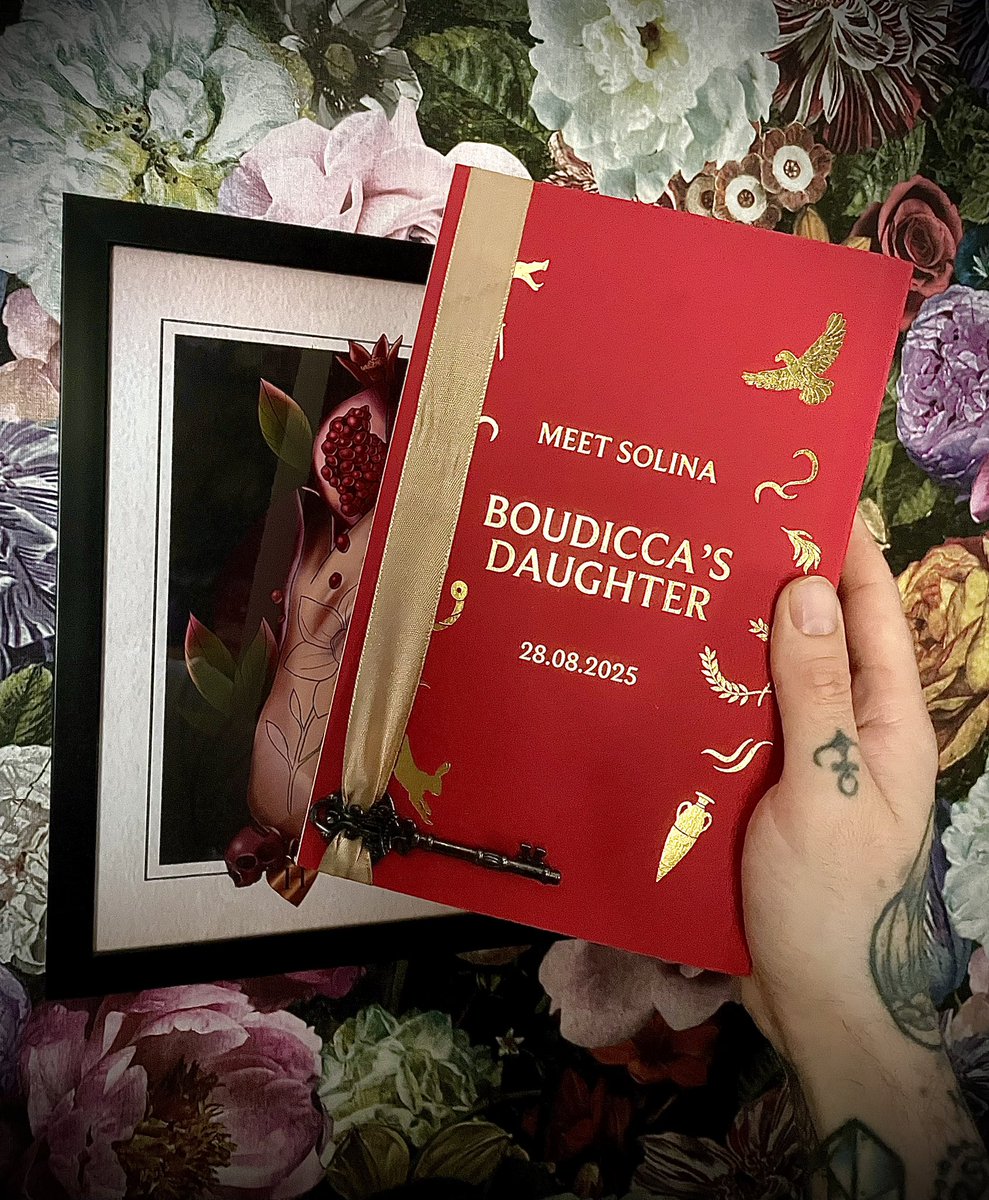 DMan1504's tweet image. ⚔️ Dear reader, my review of the masterpiece that is #BoudiccasDaughter by my good friend @Elodie_Harper is now available over on my Instagram! ⚔️ 
✨ Undoubtedly her most ambitious and best work to date, this unmissable novel publishes August by @HoZ_Books ✨ 
#booktwt #book