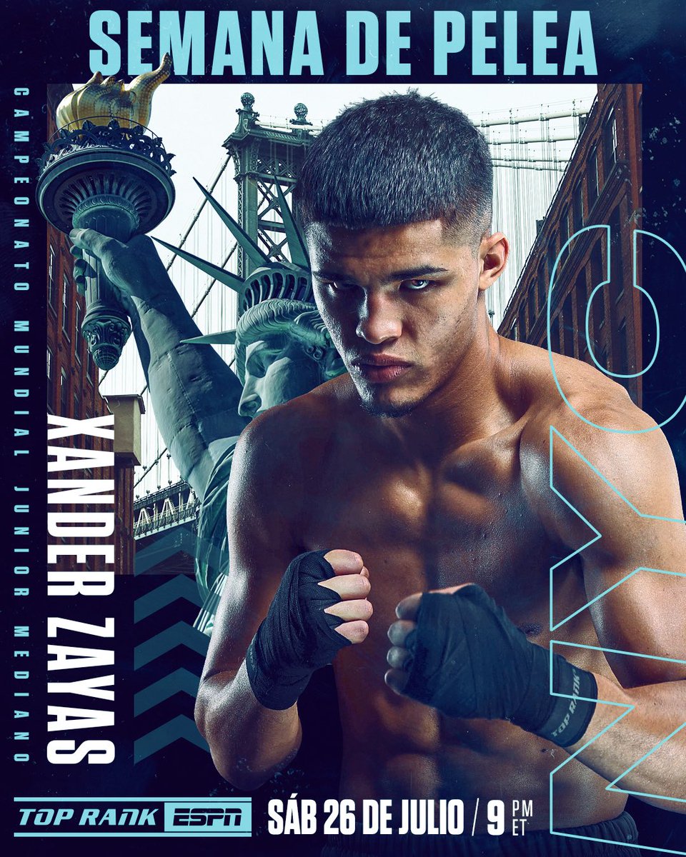 trboxeo's tweet image. Este sábado será histórico. 🇵🇷
#ZayasGarcia | 26 DE JULIO | ESPN