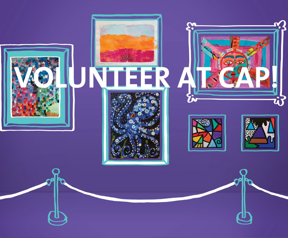 CathedralArts's tweet image. Have you always wanted to learn more about CAP? This is your chance! Volunteers are needed at the CAP offices during the day on July 24th ages 16+. Volunteer hours are available for students. Reach out to Melanie Hammer for details: melanie@capkids.org.💜