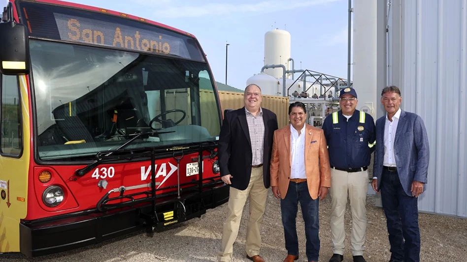 Republic Services and other key project stakeholders celebrated the third year of a partnership to provide sustainable solutions for San Antonio public buses at EDL’s Tessman Road renewable natural gas facility. 
buff.ly/tDEY6NG