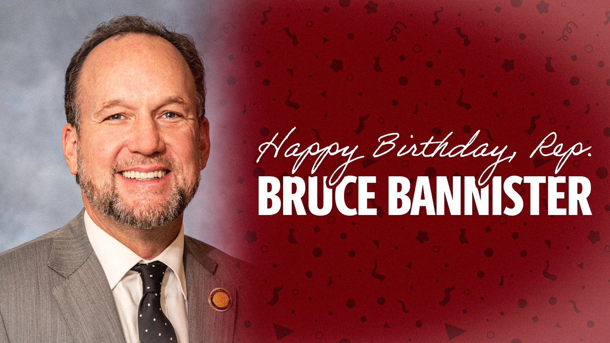 uofscimpact's tweet image. Happy birthday to @UofSCLaw alumnus and District 24 Representative @BruceBannister! 🎉