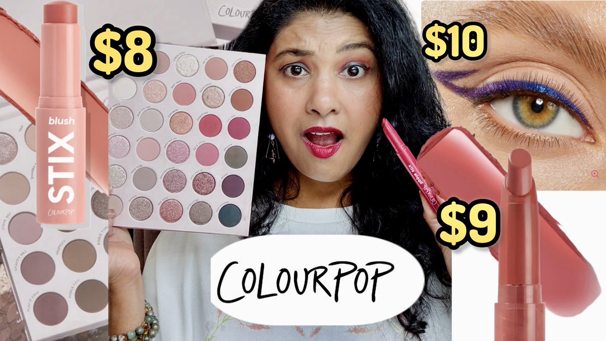 pamdsouza16's tweet image. youtu.be/Po8UKsrCZNE
COLOURPOP ★ Makeup Under $10 Affordable DRUGSTORE  -  WOW
@ColourPopCo  @ultabeauty  @amazon 

#colourpop #makeup #makeuptutorial #drugstoremakeup