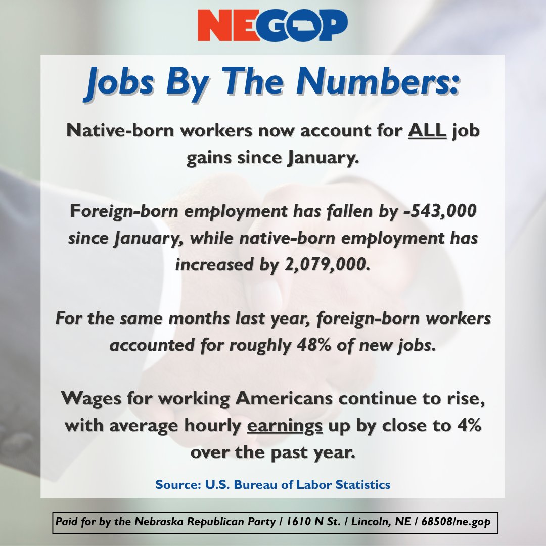 NEGOP's tweet image. Homegrown talent is on the rise—2 million new jobs and counting! 🇺🇸