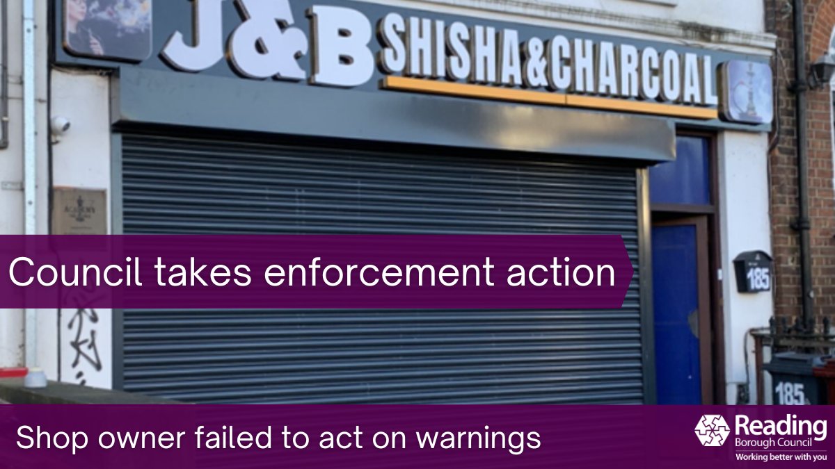 ReadingCouncil's tweet image. Magistrates have ordered a shop owner to pay £2,437 after failing to act on Council warnings to remove a roller shutter from the premises. 

The business must remove the shutters which had been installed in a Conservation Area without permission. 

rdguk.info/1Ledo

#rdguk
