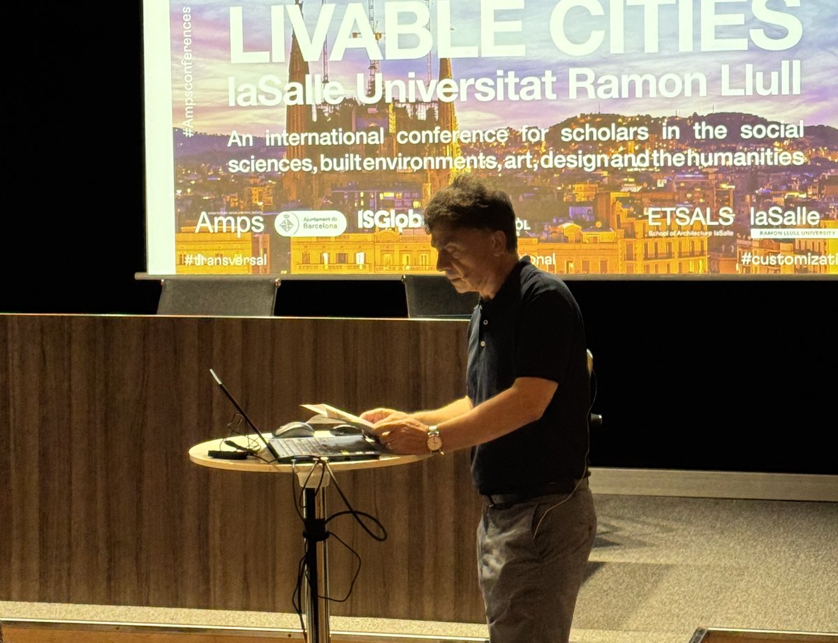 LaSalleBCN's tweet image. Livable Cities, the international conference we co-organized with @ArchitectureMPS, was a huge success. It aimed to propose a transdisciplinary reflection and rethink what it means to live in a city today. 🏘️

🔗Info: link.salleurl.edu/53s