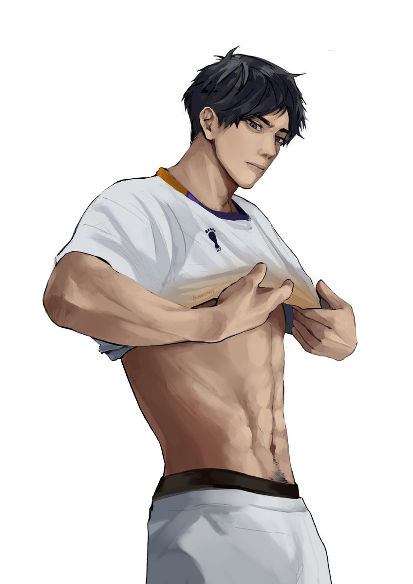 cheu_nnn's tweet image. #Haikyuu #tobiokageyama #ushijima #alders #haikyuutimeship #fanart