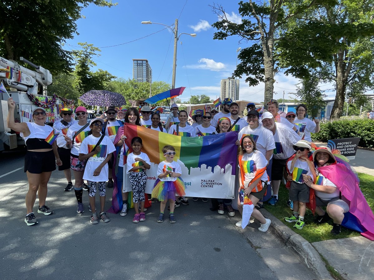 hfxconventions's tweet image. Still smiling from Saturday’s Pride Parade! 🌈 We were so proud to walk alongside our community and celebrate love, inclusion, and joy in the heart of Halifax 💛 #HalifaxPride #Pride2025