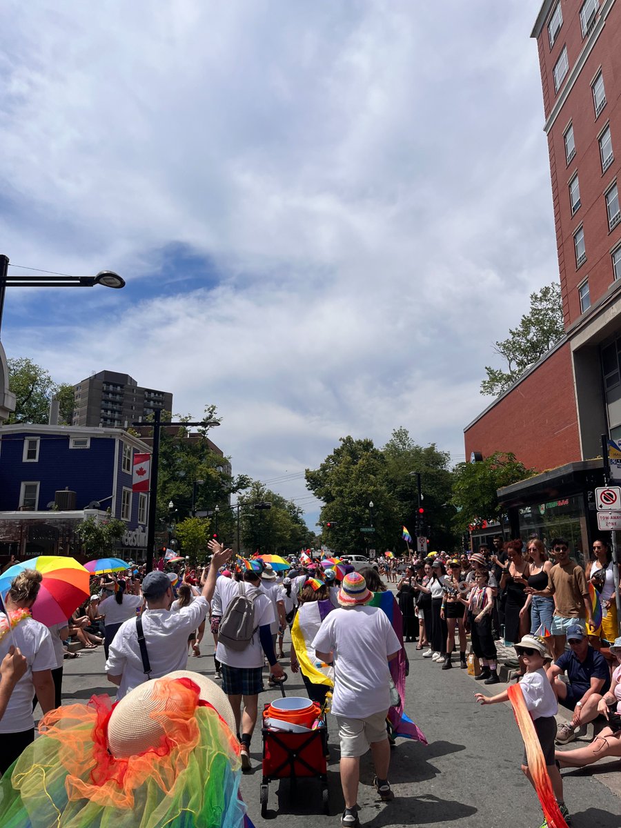 hfxconventions's tweet image. Still smiling from Saturday’s Pride Parade! 🌈 We were so proud to walk alongside our community and celebrate love, inclusion, and joy in the heart of Halifax 💛 #HalifaxPride #Pride2025