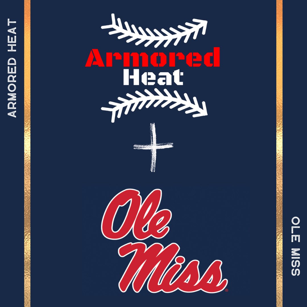 Armored Heat (@armoredheat) on Twitter photo ๐ฅ Fired Up for this Partnership with <a href="/OleMissBSB/">Ole Miss Baseball</a> to provide Armored Heat to the entire Pitching Staff
Pumped to continue working with these incredible Coaches and next level Sports Medicine Staff ๐
#HottyToddy ๐ฅ Fired Up for this Partnership with <a href="/OleMissBSB/">Ole Miss Baseball</a> to provide Armored Heat to the entire Pitching Staff
Pumped to continue working with these incredible Coaches and next level Sports Medicine Staff ๐
#HottyToddy