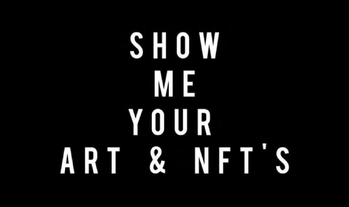 e1igible's tweet image. collabs are now live
offer each other collaboration, create works of art and publish in the community "ART & NFT"
like
rt/qt
and tag your friends