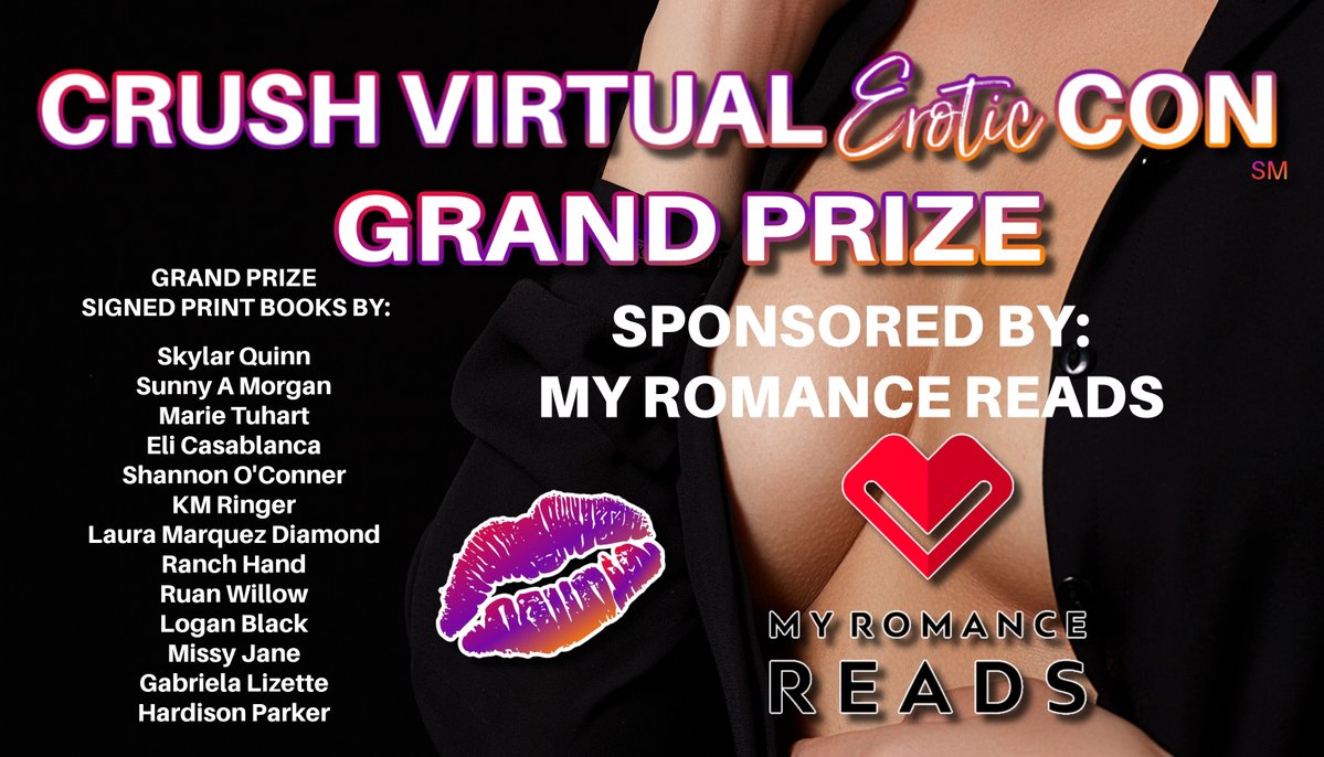 crushpub's tweet image. The CRUSH Virtual Erotic Con GRAND PRIZE package is HUGE
We have 22 books ready for 1 lucky winner
You get 1 entry if you register for the General Admission Ticket and 3 entries if you register for the VIP ticket
This box is HEAVY
What an amazing giveaway
twp.ai/4ipf9v