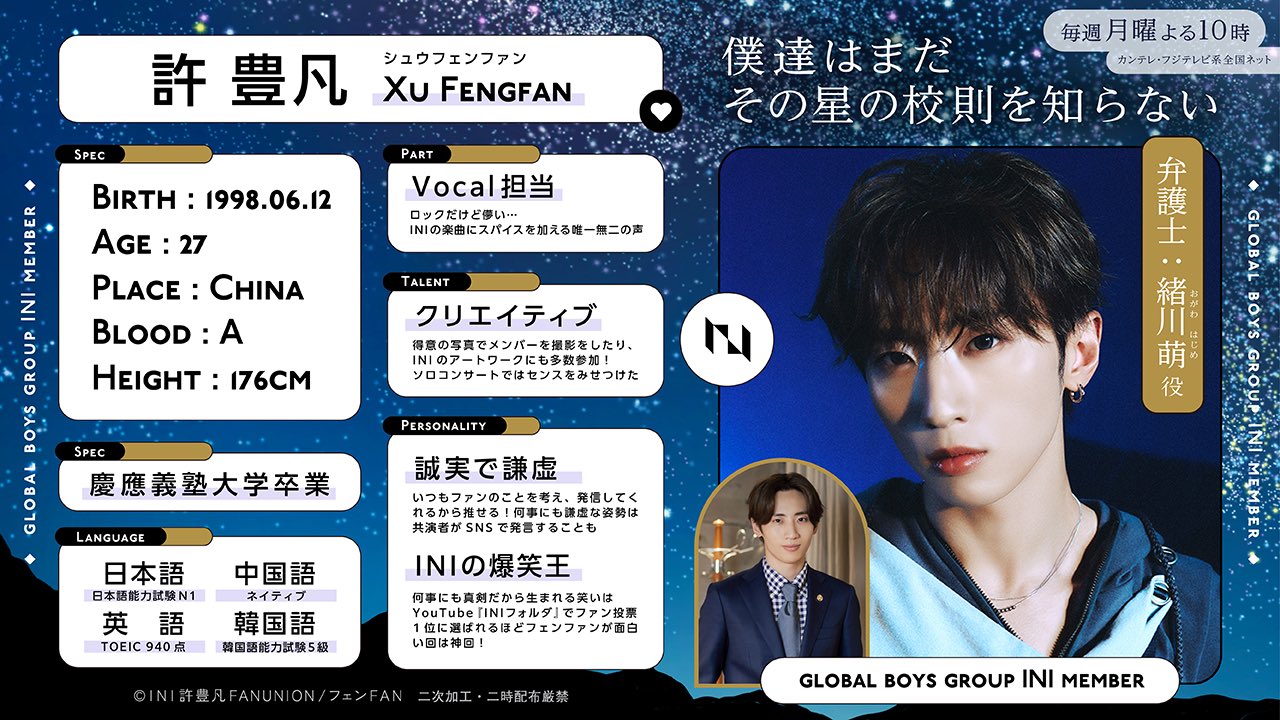 INI M 許豊凡 サイン入りBOX INI THE ORIGIN IN(I)SIDE FC盤 許豊凡 - メルカリ