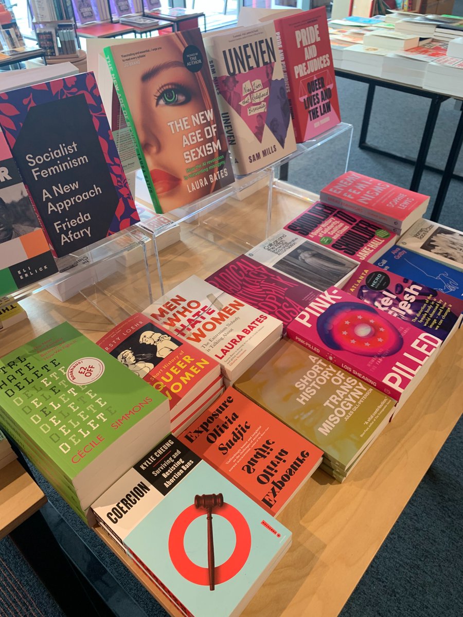 BrisUniPress's tweet image. Ellen, our Editorial Assistant, popped into Bookhaus last week and was greeted by a brilliant display of our books, alongside some excellent company!
🚨Bookhaus is currently running a Crowdfunder to help keep the shop open and thriving.
Find out more: ow.ly/HJeL50WsALY