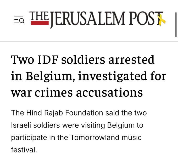 NormalIslandNws's tweet image. BREAKING: Outrage as Belgium decides Israelis are not, in fact, above international law 😡
