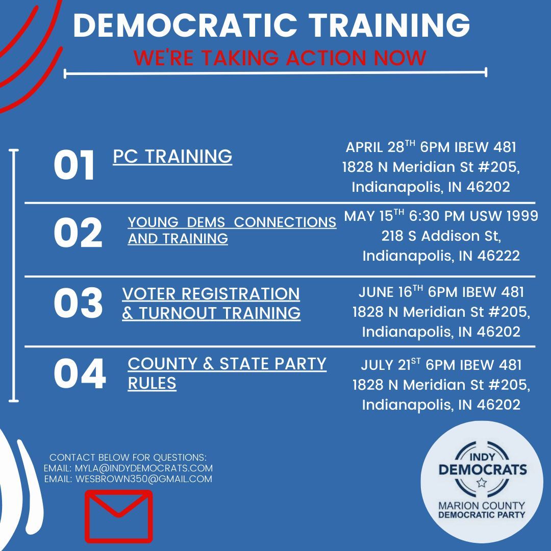 Join us for training tonight!