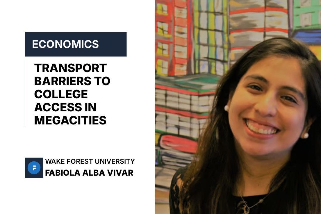 Faculti (@facultinet) on Twitter photo How does unreliable urban transport disproportionately limit women’s access to higher education—and can infrastructure fixes close the gap? <a href="/fabalbav/">Fabiola Alba-Vivar</a> ,
<a href="/WakeForest/">Wake Forest University</a> <a href="/WFUEconomics/">WFU Economics</a> , discusses: faculti.net/transport-barr…
#economics How does unreliable urban transport disproportionately limit women’s access to higher education—and can infrastructure fixes close the gap? <a href="/fabalbav/">Fabiola Alba-Vivar</a> ,
<a href="/WakeForest/">Wake Forest University</a> <a href="/WFUEconomics/">WFU Economics</a> , discusses: faculti.net/transport-barr…
#economics