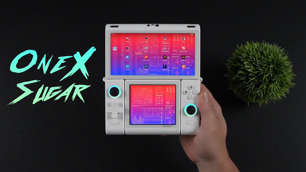 theetaprime's tweet image. ONEXSUGAR First Look, The Worlds First Transforming Handheld! @OnexPlayer_ @Snapdragon
youtu.be/NWiQtccIapo