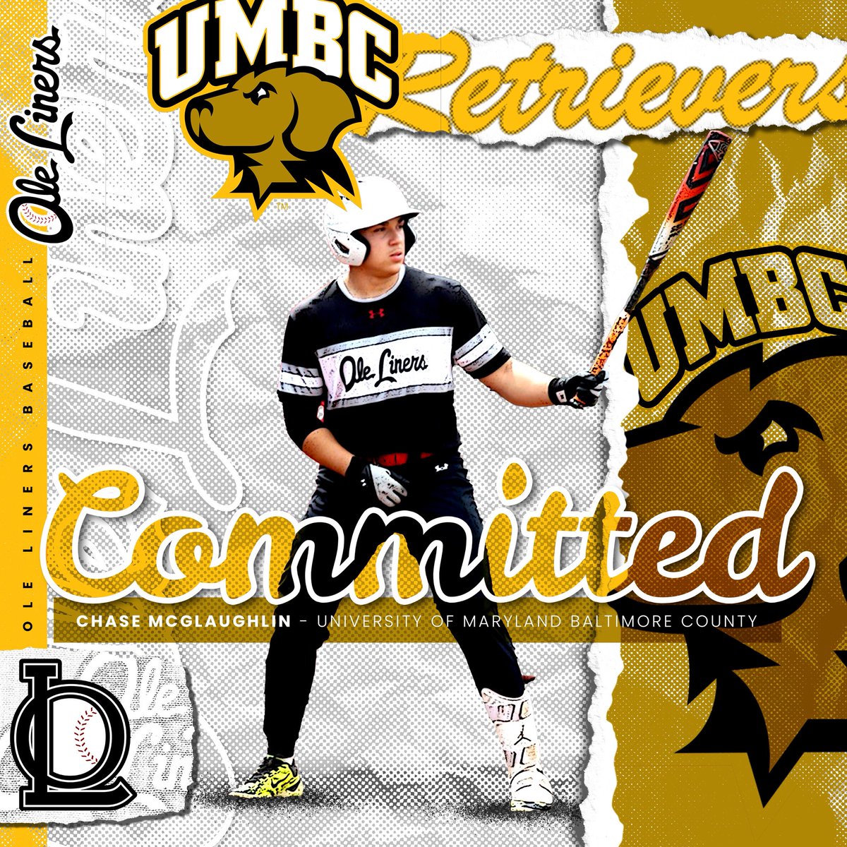 Ole_Liners's tweet image. Congratulations to our Ole Liner, ‘26 Chase McLaughlin @cmclaughlin2026 , on his commitment to UMBC!
@umbcbaseball have landed a special talent, and we can’t wait to see what the future holds for him both in baseball and academics! 💛🖤 @omarino_13 @SSaraullo @CoachG_MD