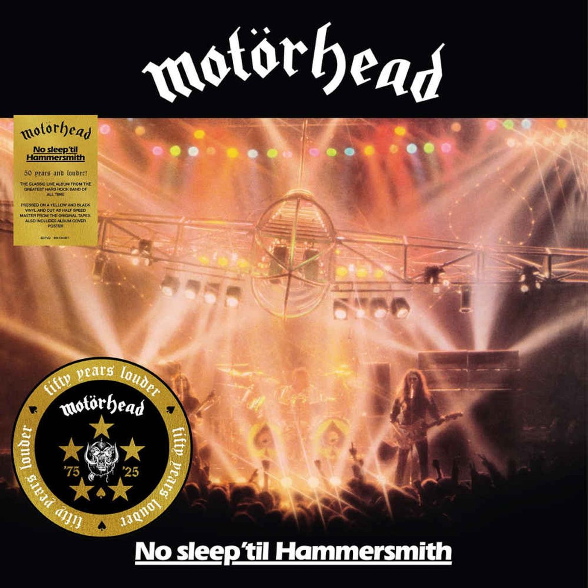 RecCollMag's tweet image. Out 28 Aug., #Motorhead No Sleep Til Hammersmith, No Sleep At All, No Remorse 45rpm coloured LPs, on BMG.