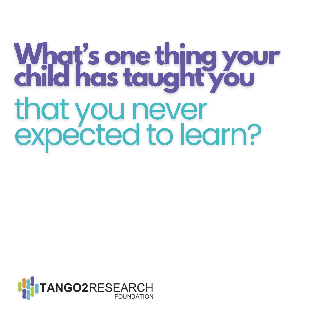 💙 TANGO2 parents, we want to hear from you!

What’s one thing your child has taught you that you never expected to learn?

#TANGO2ResearchFoundation
 #TANGO2Community
 #TANGO2Warrior
 #RareDiseaseParenting
 #LessonsFromMyChild