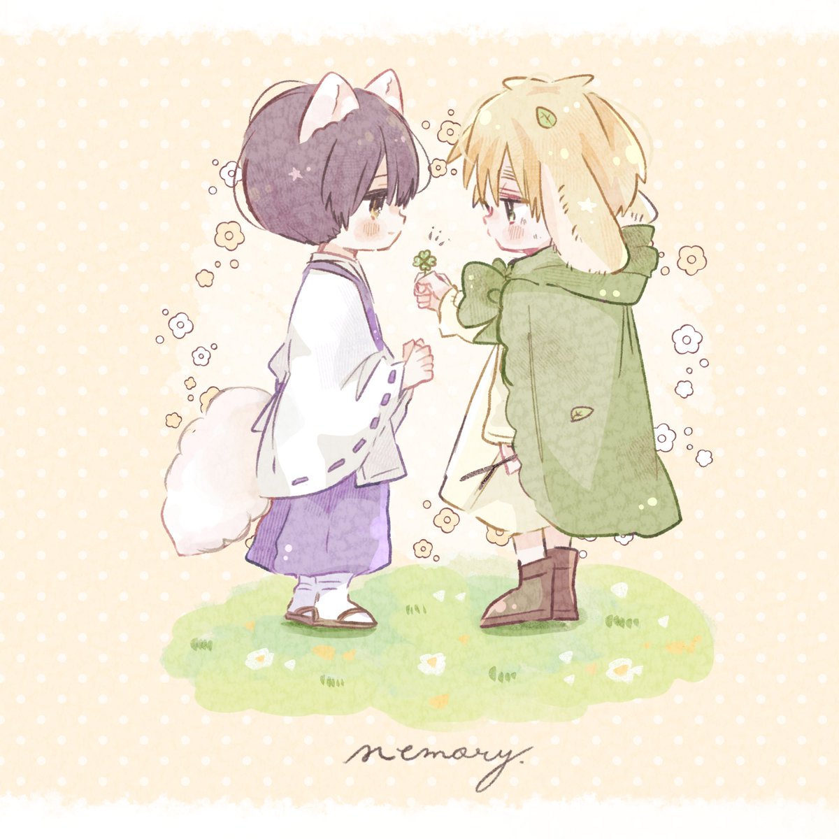 soyoko_fuwa25's tweet image. 朝菊🐰🦊