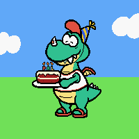 Ahh, today just feels so... so... birthday.