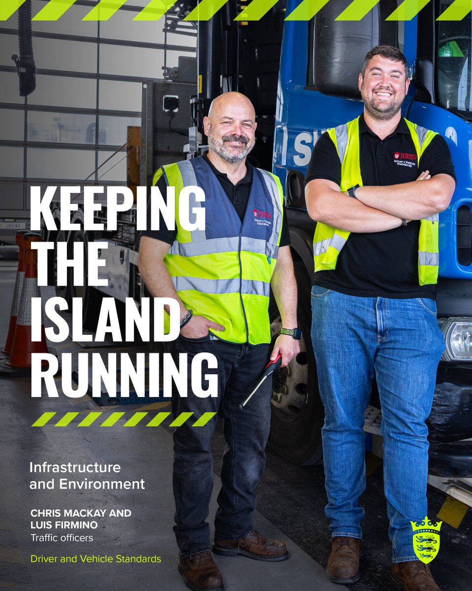 From carrying out around 6,000 vehicle inspections a year to overseeing the safe movement of oversized items through Jersey’s lanes, our traffic officers at DVS play a vital role in Keeping the Island Running.

Read more: bit.ly/4f6iuu4

#keepingtheislandrunning