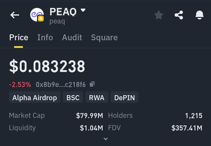 when_tge's tweet image. A New Crypto Era Is Here As blockchain value starts to move away from speculative, purely digital tokens toward assets offering tangible, real-world impact.
$PEAQ's selection by Binance Alpha signals a change in the priorities of the cryptocurrency space. This places @binanceโฆ