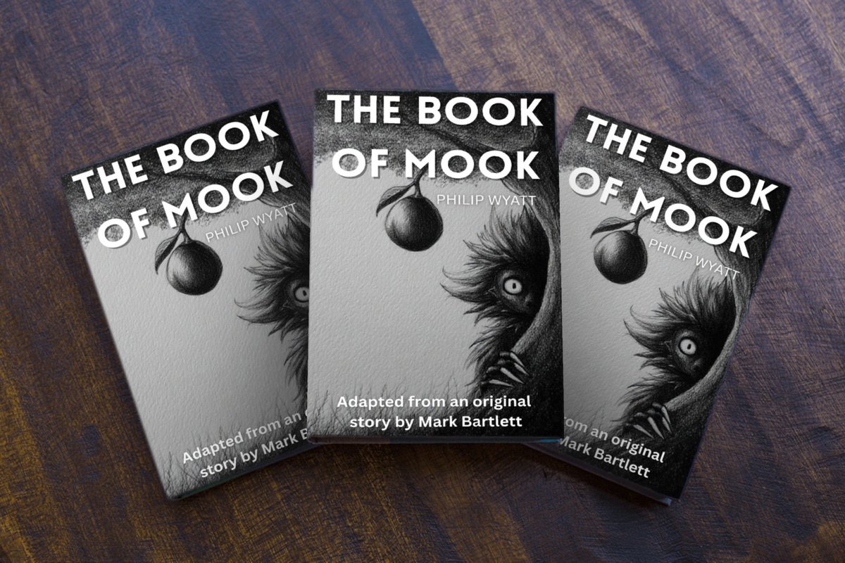 Philmaker5's tweet image. It's #mookeymonday and paperback copies of thebookofmook.com are being worked on for the 22nd August release date. Full steam ahead! #Amazon #newrelease