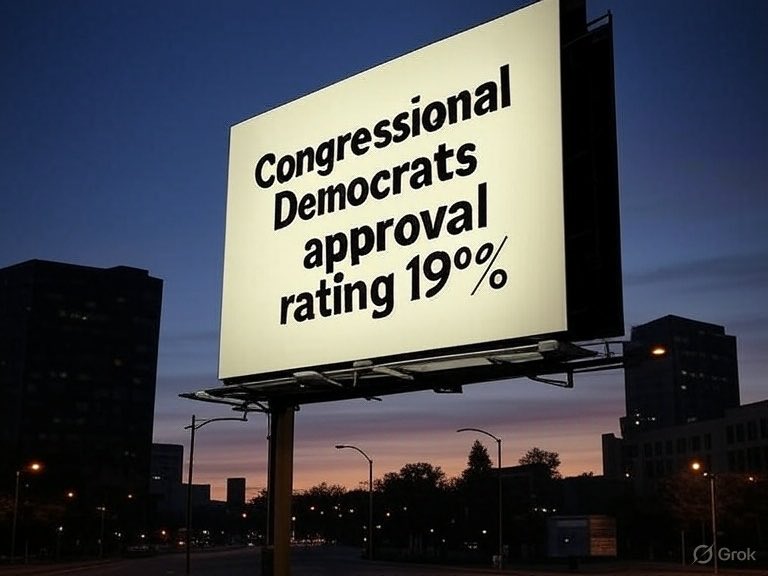 MustangMan_TX's tweet image. No matter what the lowlife Democrat activist have to say on here, we all know that the congressional Democrats approval rating is 19%!