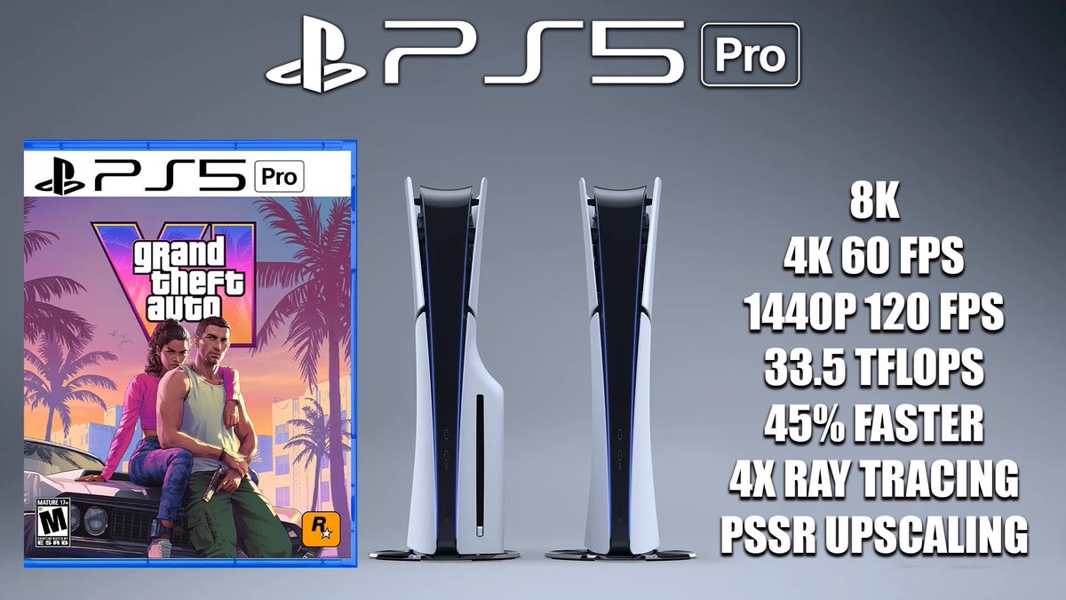 PainkillerH20's tweet image. Will you buy a PS5 PRO to just play GTA6 at 60FPS???? I will 😁🗾🌊🌴🦩🌇🌃✈️🐎 #GTA #GTA6 #GTAVI