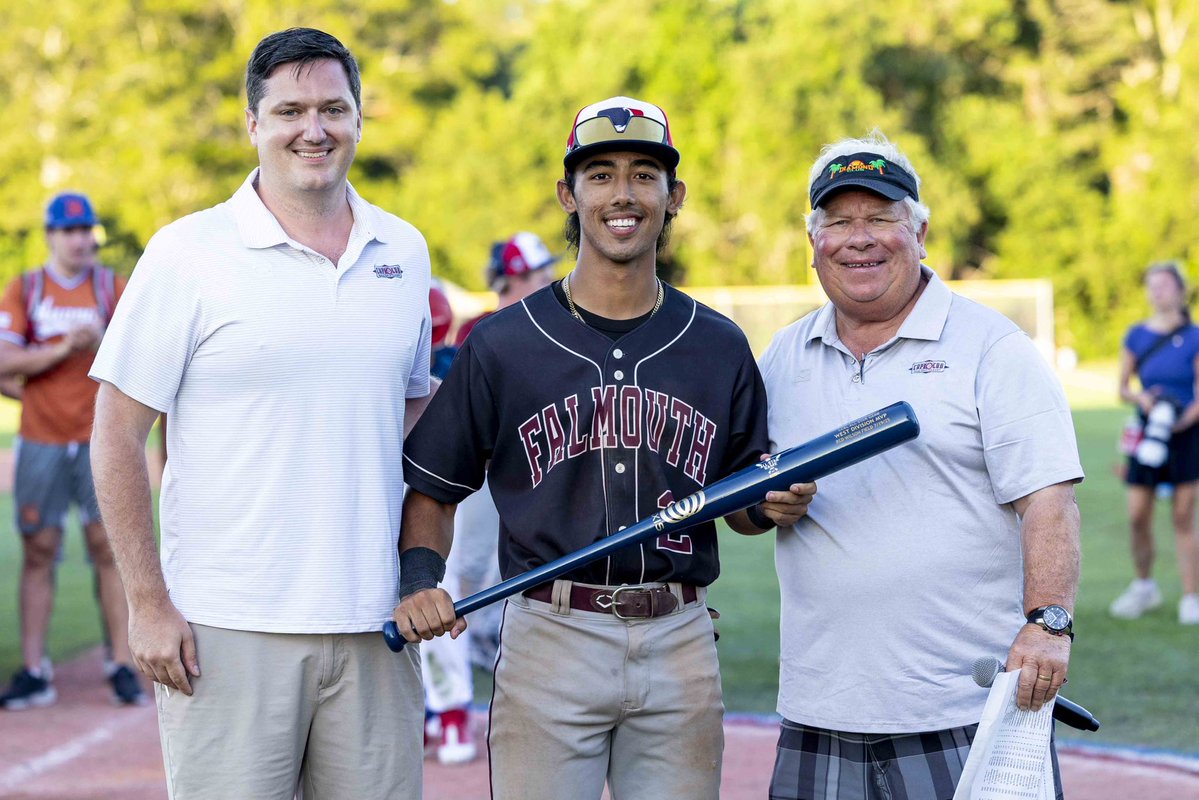 OfficialCCBL's tweet image. “That’s a moment I’m going to remember forever.”
Tre Broussard (@HarwichMariners) and Antonio Morales (@FalCommodores) took home the 2025 Cape League All-Star MVPs.
🔗: capecodleague.com/news/tre-brous…