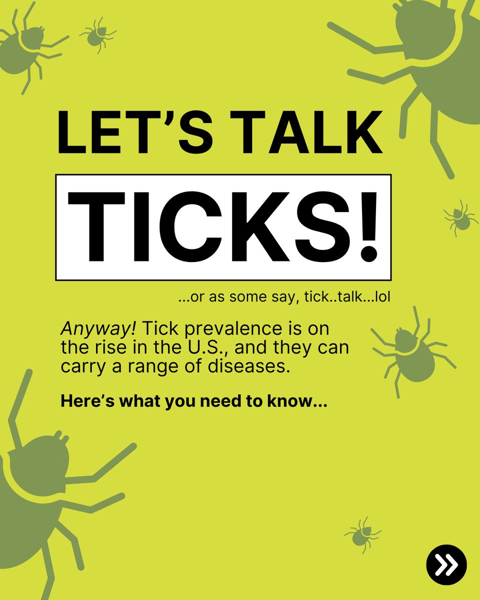 It's the season of the (s)ticks.  

As warm weather has arrived across much of the U.S., and that means more hikes, outdoor fun, and concerns about ticks.

Here's what you need to know about tick season ➡️