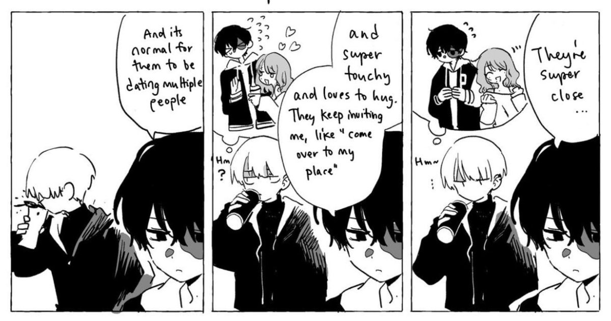 no one is taking your boyfriend away from you bro chill