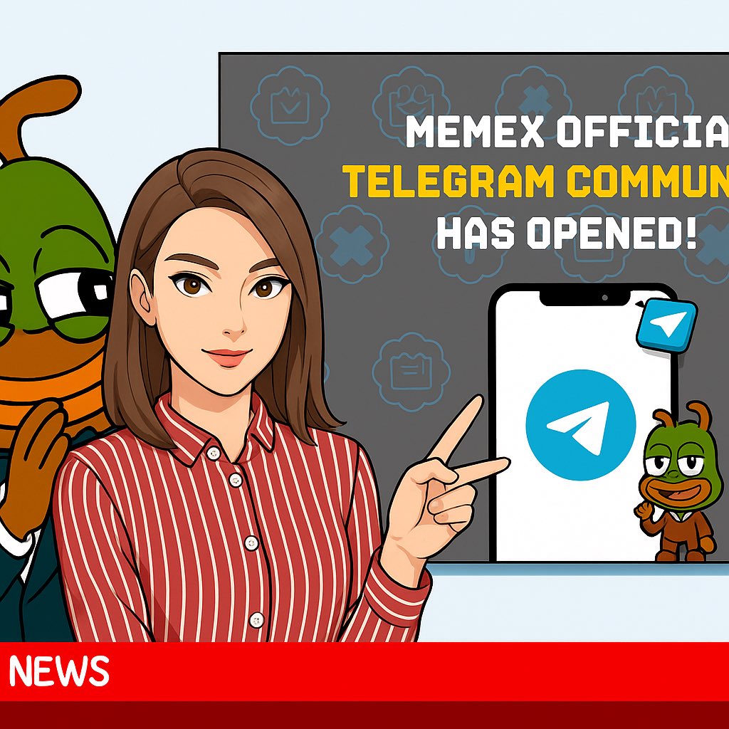 MemeX的TG社区也开放了，赶紧去吐槽

华语社区还没什么人气，韩语社区已经聊麻了，真·版本答案：韩国人参与的项目

只要足够离谱且合理且有趣，项目方可能会给你的Meme抬轿子

试着玩玩呗，还能监控一些平台新发射的Meme

目前MemeX还没跑出破圈的金狗，期待一下

官方TG链接：t.me/memexxyz