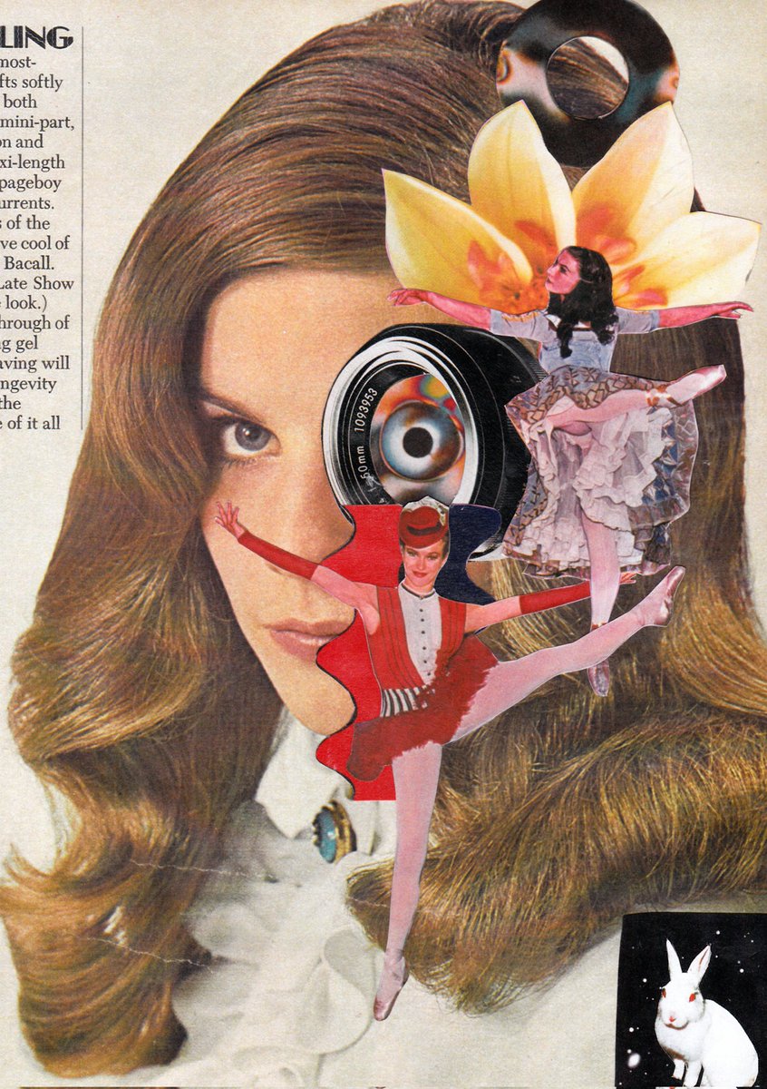 Collage art.