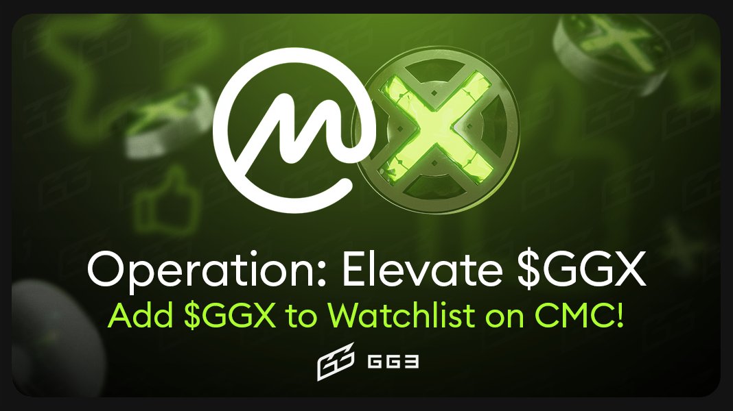 GG3 (@gg3_xyz) on Twitter photo Operation: Elevate $GGX on <a href="/CoinMarketCap/">CoinMarketCap</a>! 📊
CMC rankings matter. They're the first stop for crypto explorers. Help position GG3's Intelligent Engagement Layer where it belongs: at the top.
⭐ Watchlist ⭐ Like ⭐ Share
Your 10 seconds strengthens our presence!
✳️ Operation: Elevate $GGX on <a href="/CoinMarketCap/">CoinMarketCap</a>! 📊
CMC rankings matter. They're the first stop for crypto explorers. Help position GG3's Intelligent Engagement Layer where it belongs: at the top.
⭐ Watchlist ⭐ Like ⭐ Share
Your 10 seconds strengthens our presence!
✳️