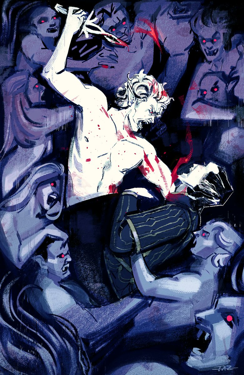 TAZAT0UILLE's tweet image. hello! my name is taz/jet! im an illustrator and merchmaker working on breaking into comics 😉
⭐store: tazatouille.bigcartel.com
⭐portfolio: tazatouille.carbonmade.com
⭐email: tazatouille@gmail.com
⭐more info: tazatouille.carrd.co